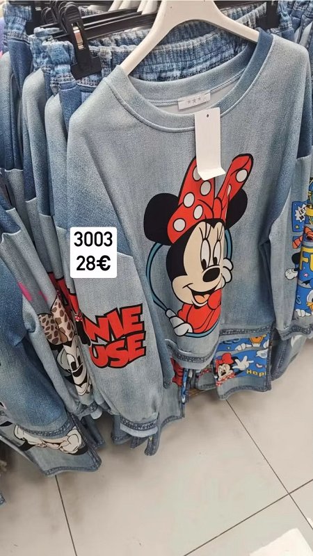 Riflovy nohavicovy komplet Minnie 3003