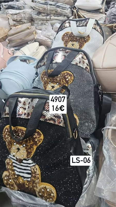Vak s mackom a kamienkami 4907