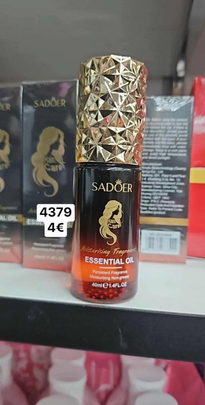 Výživný a voňavý esenciálny olej na vlasy Sadoer 4379