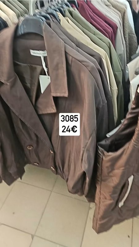 Sakova bunda na gombiky 3085