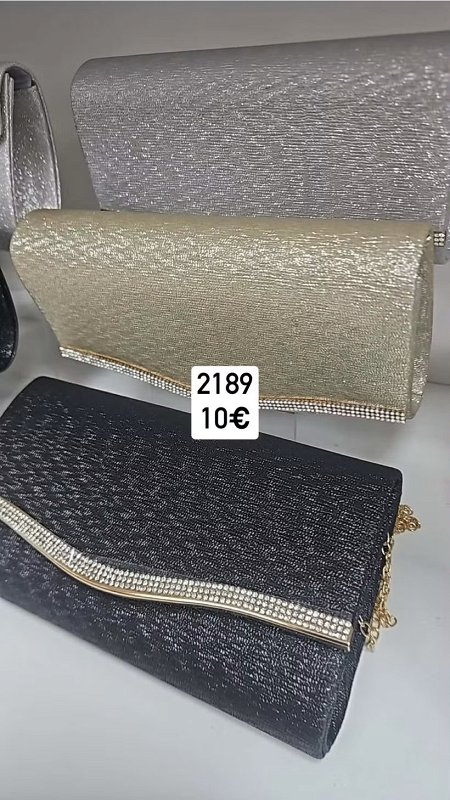 Perletova kabelka s kamienkami 2189