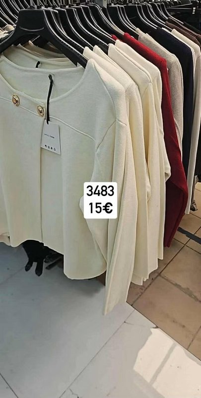 Modre prestrihovane rifle Wide Leg 1301