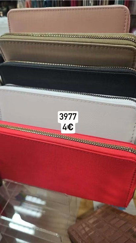 Jednofarebna penazenka 3977