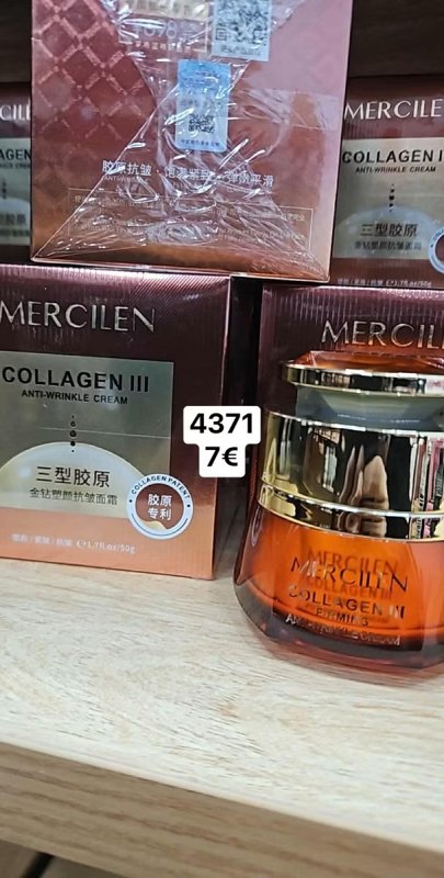 Krém s obsahom kolagénu typu III MERCILEN 4371