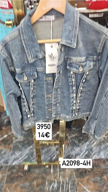 Riflova bunda s kamienkami 3950