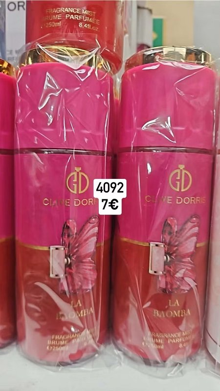 La bomba parfumovaný telový sprej 4092