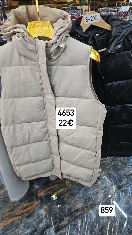 Presivana vetrovka bez rukavov 4653