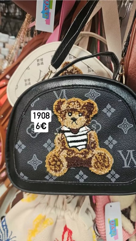 Crossbody kabelka s mackom VL 1908
