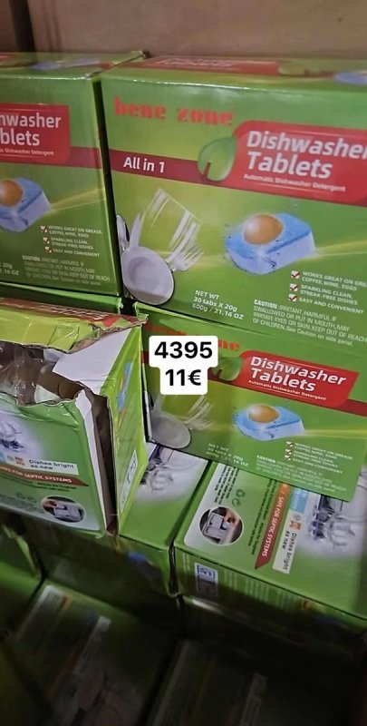 Tablety do umyvacky riadu 4395