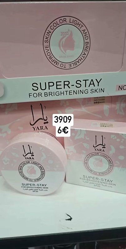 Puder s jemnou perletou Yara 3909