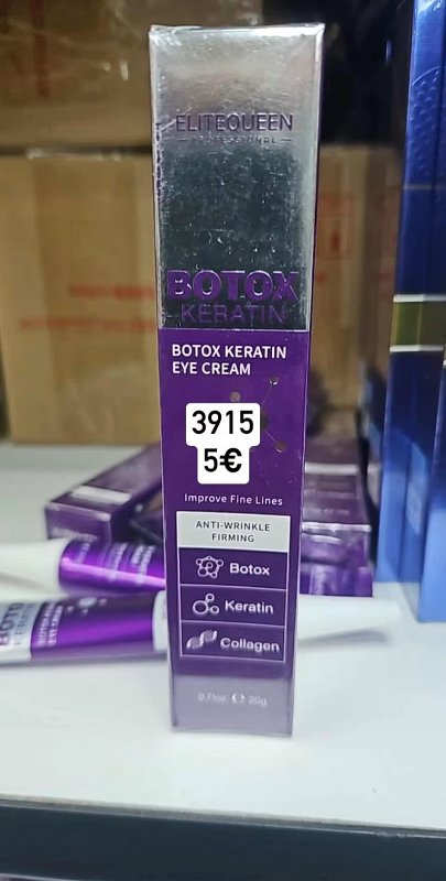 Ocny krem s botoxom a keratinom 3915