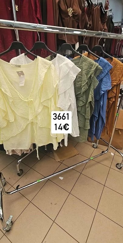 Kvietkovana bluzka viazanka 1480
