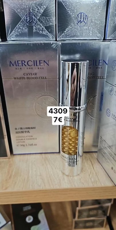 Dvojite pletove serum s kaviarom MERCILEN  4309