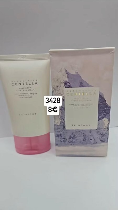 Upokojujúci ľahký pleťový krém s centellou 3428