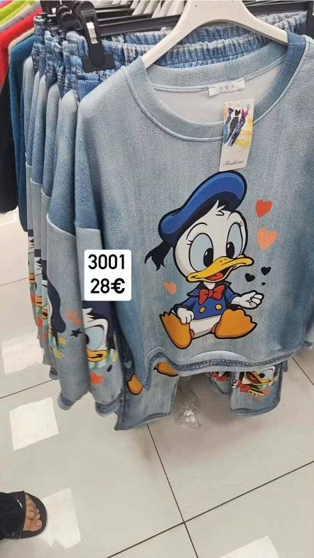 Riflovy nohavicovy komplet Donald 3001