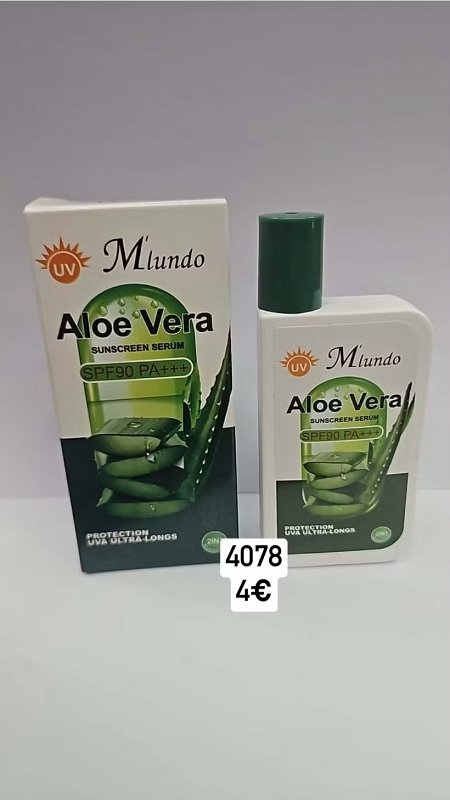Aloe Vera ochranné pleťové sérum proti slnečnému žiareniu 4078