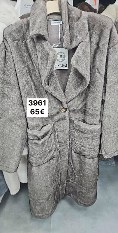 Lanova bodkovana bunda na zips 1760