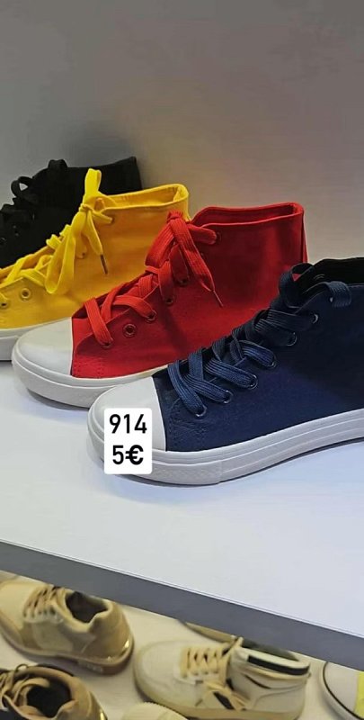 Jednofarebne tenisky 914