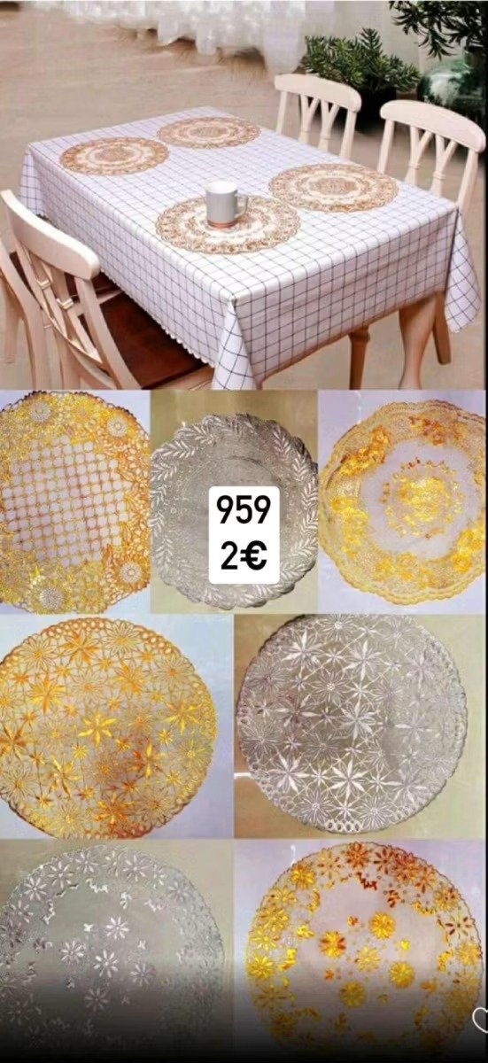 Okruhla podlozka pod tanier 959