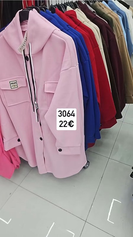 Predlzena bunda s gombikmi Min Min 3064