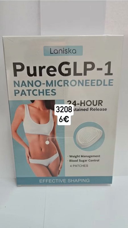 Nanomikroihličkové náplasti GLP 3208