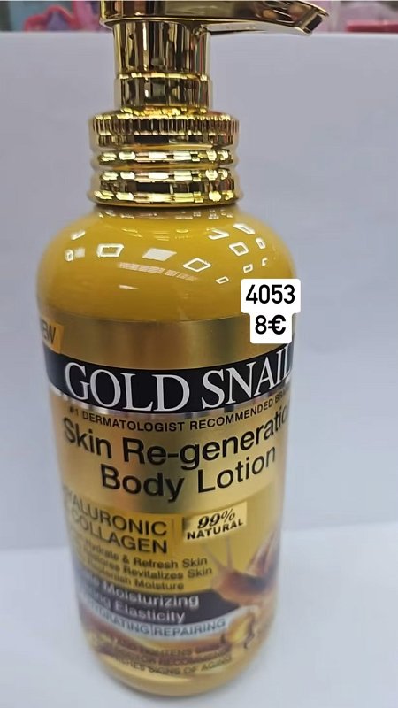 Regeneračné telové mlieko so slimačím mucínom 4053