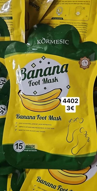 KORMESIC banánová maska na nohy 4402