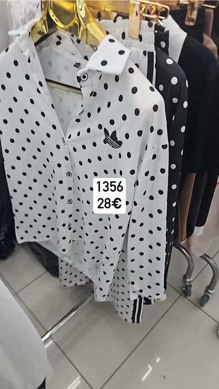 Koselovy bodkovany nohavicovy komplet A 1356