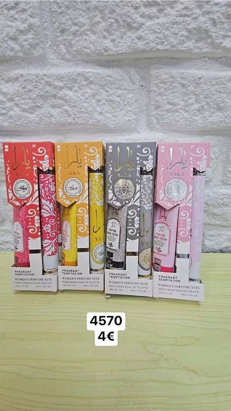 Set Lattafa kabelková voňavka a krém na ruky 4570