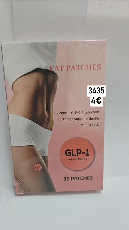 Náplasti na podporu kontroly chuti do jedla GLP 3435