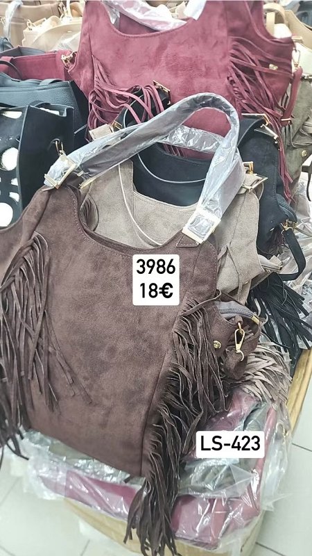 Semisova kabelka so strapcami 3986