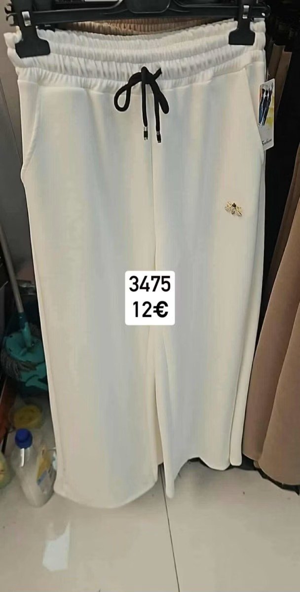 Haremky dole gumicka s opaskom 1293