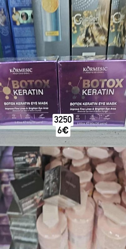 Krem na viecka botox keratin 3250